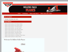 Tablet Screenshot of millersfallsplanes.com